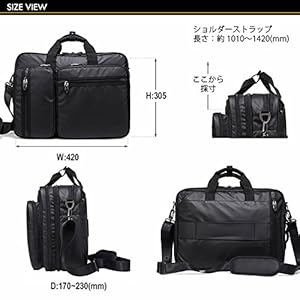 Vannuys 3way ビジネスバッグ ブラック Amazon.co.jp: swisswin SW26141 ビジネスバッグ 3WAY a4